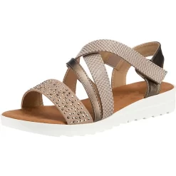 Riemchensandalen Mit Klettverschluss