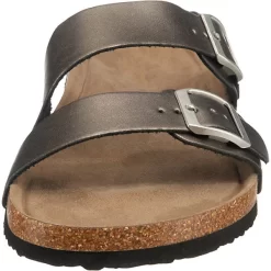 Metallic Two Strap Pantoletten -Ambellis 12823063 04