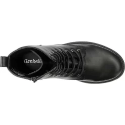 Verstärkte Schnürstiefeletten Mit Anziehschlaufe Schnürstiefeletten - Schwarz -Ambellis 14862965 06