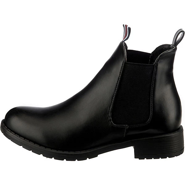 Vegane Classic Chelsea In Leder Optik Mit Farbakzent Chelsea Boots 3 Vegane Classic Chelsea In Leder Optik Mit Farbakzent Chelsea Boots – Bild 3