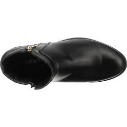 Gold Zipper Stiefeletten - Schwarz 12 Gold Zipper Stiefeletten - Schwarz -Ambellis 14886038 06