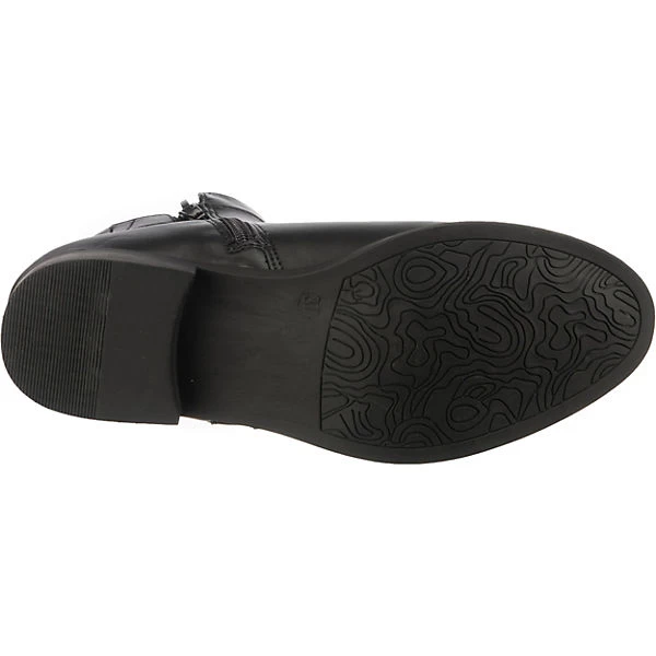 Gold Zipper Stiefeletten - Schwarz 7 Gold Zipper Stiefeletten - Schwarz – Bild 7