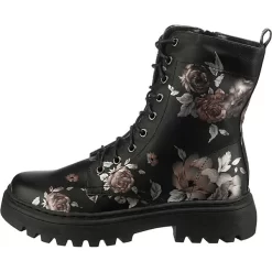 Chunky Lace-Up Boots - Schwarz Modell 1 -Ambellis 14886200 03