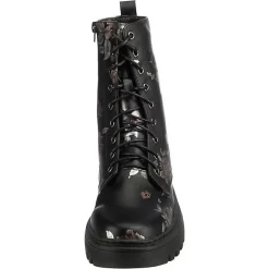 Chunky Lace-Up Boots - Schwarz Modell 1 -Ambellis 14886200 04