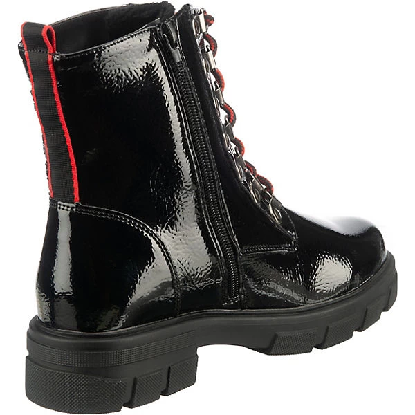 Winter Lace-Up Booties - Schwarz 5 Winter Lace-Up Booties - Schwarz – Bild 5