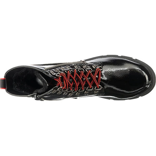 Winter Lace-Up Booties - Schwarz 6 Winter Lace-Up Booties - Schwarz – Bild 6