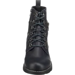 Schnürstiefeletten Vintage Look - Dunkelblau -Ambellis 14886394 04