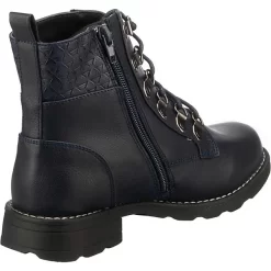 Schnürstiefeletten Vintage Look - Dunkelblau -Ambellis 14886394 05