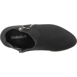 Casual Fashion Stiefeletten Mit Absatz - Schwarz -Ambellis 14886413 06