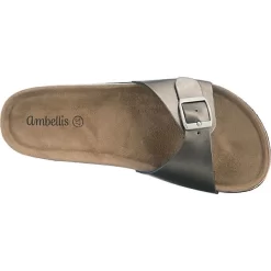 Metallic One Strap Pantoletten -Ambellis 16955177 06