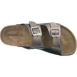 Metallic Two Strap Pantoletten -Ambellis 16955414 06