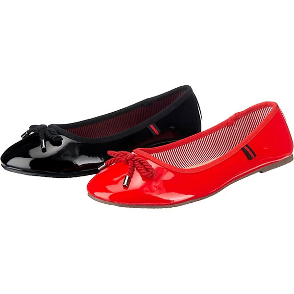 Klassische Ballerinas Im Set - Schwarz 1 Klassische Ballerinas Im Set - Schwarz