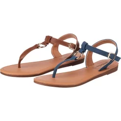 T-Steg-Sandalen Im Set - Dunkelblau