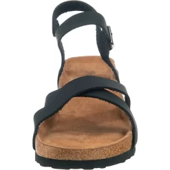 Riemchensandaletten Mit Keilabsatz - Schwarz -Ambellis 16955493 04