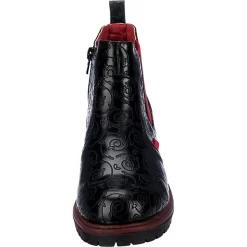 Red Passion Chelsea Boots Floral Chelsea Boots - Schwarz -Ambellis 18789548 04