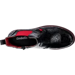 Red Passion Chelsea Boots Floral Chelsea Boots - Schwarz -Ambellis 18789548 06