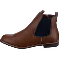 Classic Chelsea Boots - Cognac -Ambellis 19811333 03