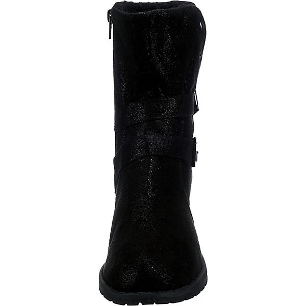Black Glitter Winterstiefeletten - Schwarz 4 Black Glitter Winterstiefeletten - Schwarz – Bild 4