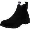 Modische Chelsea Boots Mit Textil Futter