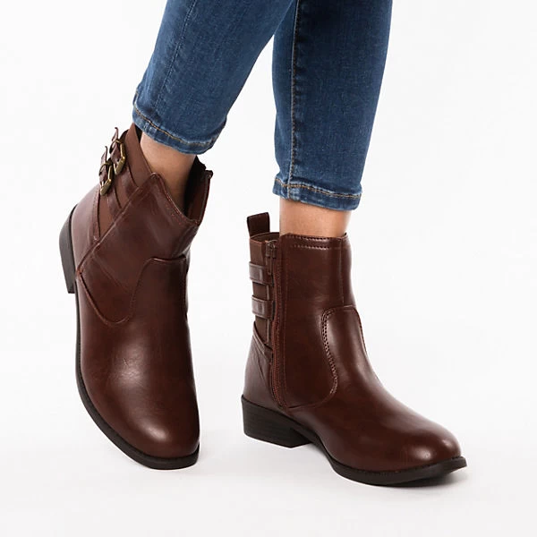 Buckle Chelsea Boots - Braun 2 Buckle Chelsea Boots - Braun – Bild 2