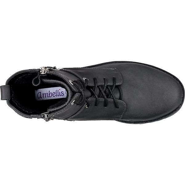 Schnürstiefeletten Mit Warmfutter - Grau 6 Schnürstiefeletten Mit Warmfutter - Grau – Bild 6