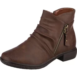 Comfort Stiefeletten - Braun