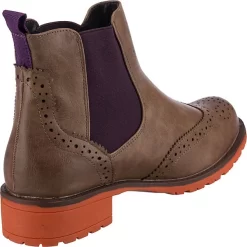 Chelsea Boots - Braun-kombi -Ambellis 20368161 05