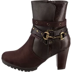 Stiefeletten Mit Riemchen-/Schnallendetails - Braun -Ambellis 20368470 03