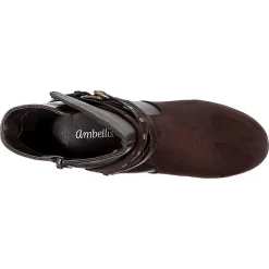 Stiefeletten Mit Riemchen-/Schnallendetails - Braun -Ambellis 20368470 06