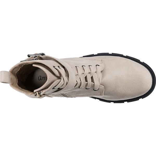 Buckle Lace-Up Boots - Creme 6 Buckle Lace-Up Boots - Creme – Bild 6