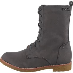 Schnürstiefel Mit Fleece Futter Und Zipper - Grau -Ambellis 20368781 03
