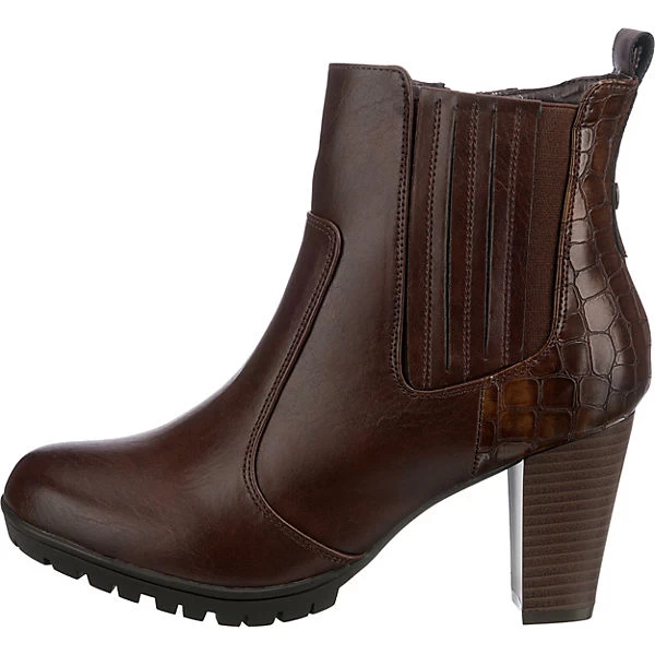 Classic Stiefeletten Mit Absatz - Braun 3 Classic Stiefeletten Mit Absatz - Braun – Bild 3