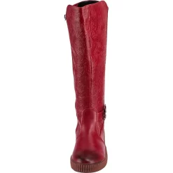 Red Flower Stiefel Mit Prägung - Rot -Ambellis 20368787 04