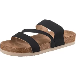 Pantoletten - Schwarz