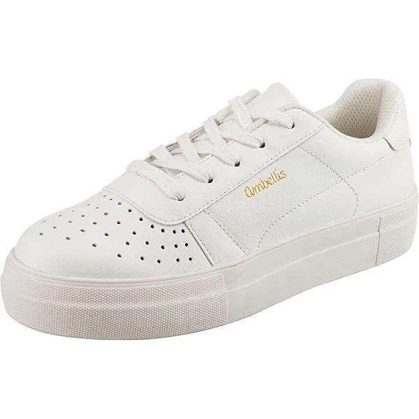 Plateau-Sneakers - Weiß 1 Plateau-Sneakers - Weiß