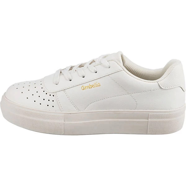 Plateau-Sneakers - Weiß 3 Plateau-Sneakers - Weiß – Bild 3