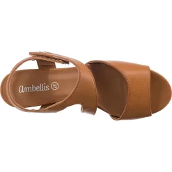 Riemchensandalen - Braun -Ambellis 22106318 06