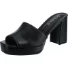 Fashion Plateau-Mules - Schwarz