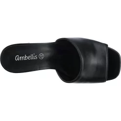 Fashion Plateau-Mules - Schwarz -Ambellis 22231347 06