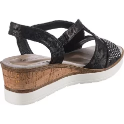 Keilsandaletten - Schwarz -Ambellis 22389971 05