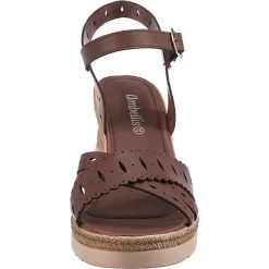 Keilsandaletten - Braun -Ambellis 22574611 04