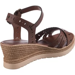 Keilsandaletten - Braun -Ambellis 22574611 05