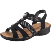 Riemchensandalen - Schwarz
