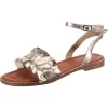 Metallic Sandals - Gold
