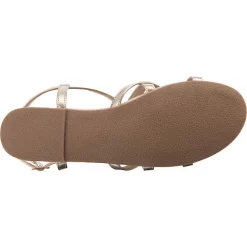 Metallic Strappy Sandals -Ambellis 27036937 07