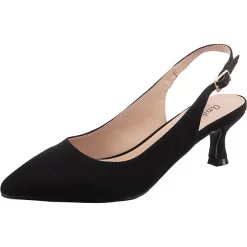 Classic Sling-Pumps - Schwarz