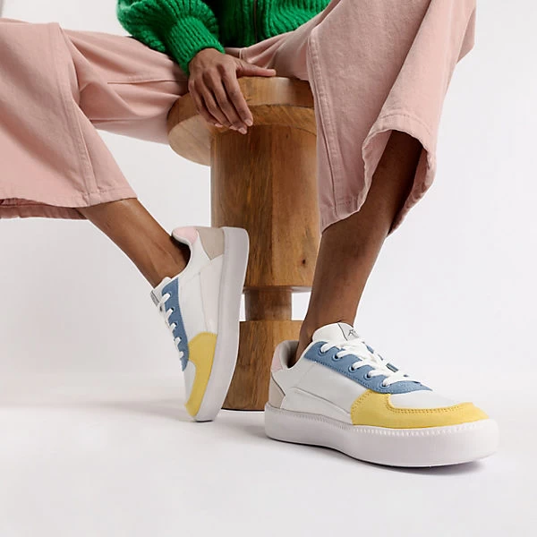 Urban Sneakers Low - Weiß-kombi 2 Urban Sneakers Low - Weiß-kombi – Bild 2