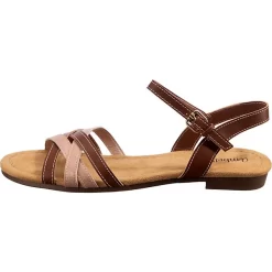 Sommer Riemchensandalen - Cognac -Ambellis 27109157 03