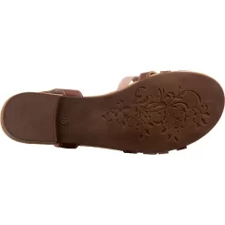 Sommer Riemchensandalen - Cognac -Ambellis 27109157 07