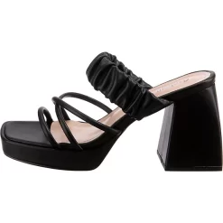 Trendy Plateau Mules - Schwarz -Ambellis 27109163 03